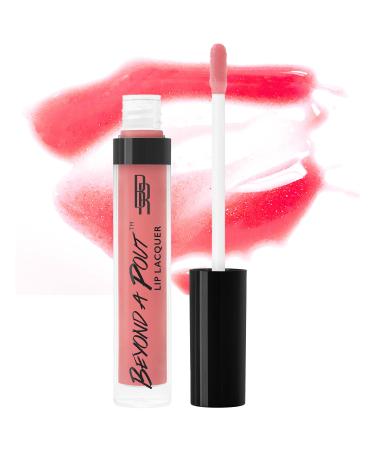Black Radiance Beyond A Pout Lip Lacquer Lip Gloss  Heat Wave Heat Wave 0.12 Fl Oz (Pack of 1)