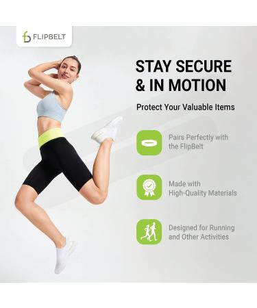 FlipBelt Ultra Wallet  Zippered Running Wallet with Safety Whistle  Exercise Wallet  Black Heather  USA Company - Buy Online on GoSupps.com