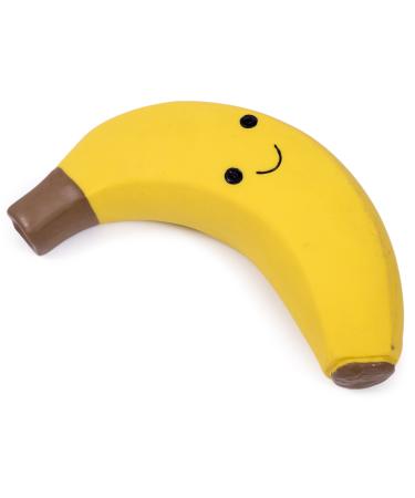 Petface Latex Banana Soft Chew Dog Toy Large Banana Large - Buy Online on GoSupps.com