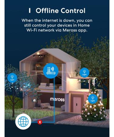meross Outdoor Smart Plug - Compatible with Apple HomeKit, Alexa, Google Assistant - Waterproof WiFi Outlet for Remote Control - Timer, FCC/ETL Certified - 2 Sockets - Buy Online on GoSupps.com