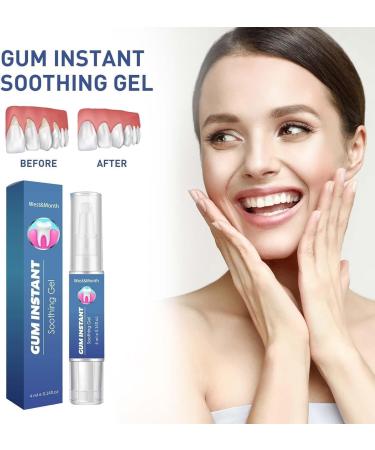 Gum Instant Treatment Gel 2024 New Gum Shield Therapy Gel Gum Therapy Gel Gum Shield Therapy Gel Teeth Whitening Essence Pen Rejuvenate Your Gums - Buy Online on GoSupps.com