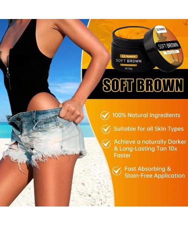 Intensive Tanning Gel 50g - Natural Tan Accelerator with Carrot Oil for Dark Sun-Kissed Skin - 1pc - Buy Online on GoSupps.com