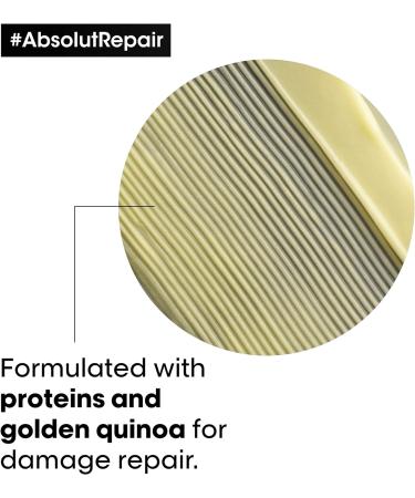 L Or al Professionnel 10-in-1 Leave-in Oil With Protein And Gold Quinoa for Dry And Damaged Hair Serie Expert Absolut Repair 90 ml Aloe 90 ml (Pack of 1) - Buy Online on GoSupps.com