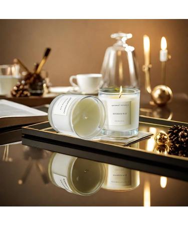 AMMORZEFF Gardenia Scented Candle - Aromatherapy for Spa Yoga Meditation | Natural Soy Wax 50-Hour Burn Time | Perfect Gift for Women - Buy Online on GoSupps.com