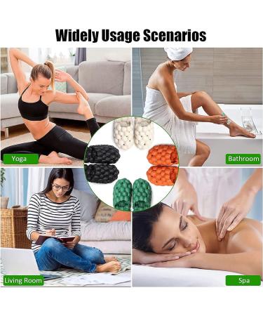 Unisex Non-Slip Massage Bubble Slides - Stress Relief Spa Slippers for Home and Shower - Buy Online on GoSupps.com