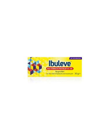 Ibuleve Max Strength Pain Relief 10% Gel 30g 30 g (Pack of 1) Single