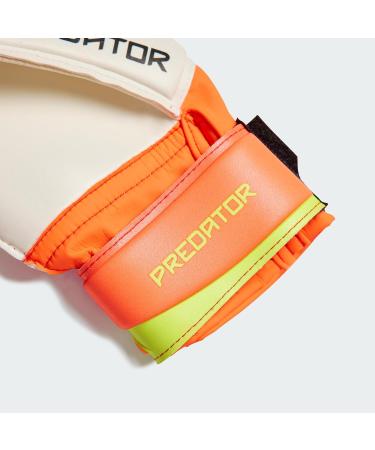 Buy adidas Performance Predator Fingersave Match Goalkeeper Gloves for Kids - Black/Red Size 3.5 | International Shipping Available - Buy Online on GoSupps.com