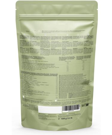 NutritionPlus Germany Nutri + Vegan Matcha Latte protein powder 1 kg 76 protein Protein powder 3k Protein powder 1000g milk & lactosefree Matcha Latte 1 kg - Buy Online on GoSupps.com