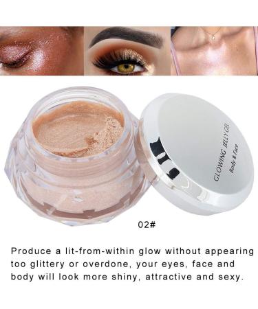 Luminous Liquid Highlighter for Face & Body - Creamy & Blendable | Long Lasting Highlighting & Contouring Makeup (02) - Buy Online on GoSupps.com