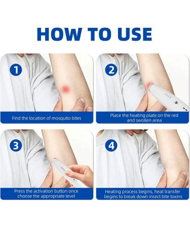 Berrcom Insect Sting & Bite Relief | Chemical-Free Treatment for Itching & Swelling | Rechargeable Bug Bite Healer for Mosquito Bites - Shop Internationally - Buy Online on GoSupps.com