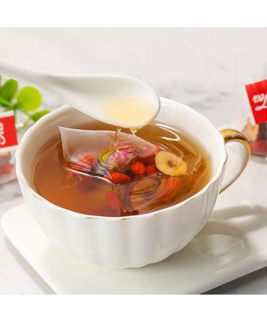 Black sugar ginger tea independent triangular bag red dates cinnamon goji berries and double red rose flavors ginger tea 300g (10x30 pack grams) - Buy Online on GoSupps.com