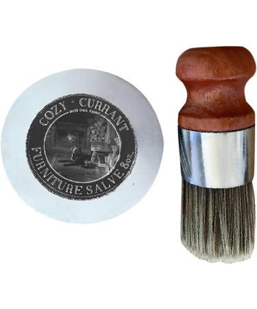 Furniture Salve for Leather - Leather Salve with Brush Long-Lasting Leather Care Kit Salve for Leather Furniture Leather Conditioner Protector for Furniture Sofas Car Seats Shoes - Buy Online on GoSupps.com