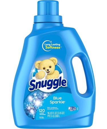Buy Snuggle Ultra Fabric Softener Liquid - Blue Sparkle 120 Fl Oz | Floral & Citrus Scent | International Shipping Available - Buy Online on GoSupps.com
