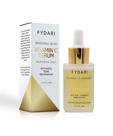 FYDARI Vitamin C/E Serum Antioxidant and Anti-Aging with Hyaluronic Acid, Lemon and Grapefruit Extracts anti dark spot face