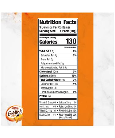 Pepperidge Farm Goldfish Cheddar Crackers - 9 Pack | Buy Online - Buy Online on GoSupps.com