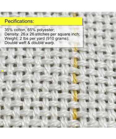 Large Needlework Fabric | Monk's Cloth for Tufting & Rug-Punch | 45''x45 - Buy Online on GoSupps.com