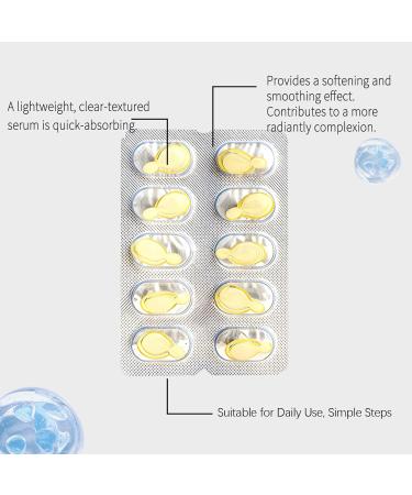 S rum la vitamine C pour capsules pour le visage s rum claircissant soin de la peau la vitamine C anti- ge hydratation raffermissement des ridules du visage lisses ton uniforme (4Pcs) - Buy Online on GoSupps.com