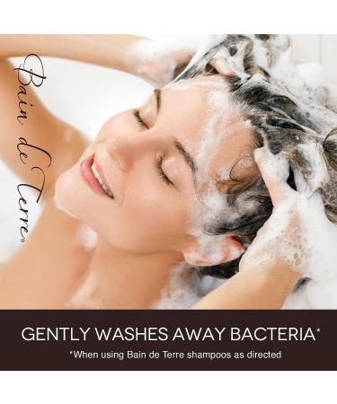 Bain de Terre Long & Healthy Shampoo and Conditioner with Sweet Almond Oil | Paraben Free | 13.5 Fl Oz - Promotes Long & Growing Hair with Argan & Monoi Oils - Buy Online on GoSupps.com
