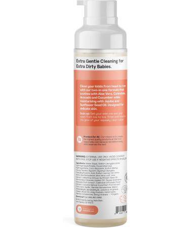 Hello Bello Sweet Cream Infant Shampoo & Body Wash - Tear-Free All Skin Types 10 fl oz | Best for Babies - Shop Now - Buy Online on GoSupps.com