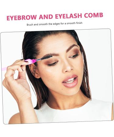 NOLITOY 18 Pcs Collapsible Eyelash Comb Set | Foldable Eye Makeup Tools for Mascara Brow Lamination & Eyelash Care | Perfect for Travel & Home Use - Buy Online on GoSupps.com