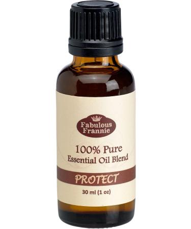 Fabulous Frannie Protect 30ml Pure Undiluted Essential Oil Blend of Clove Lemon Cinnamon Eucalyptus and Rosemary Essential Oils