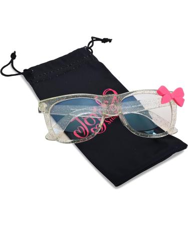 Jojo Siwa Blue Light Blocking Glasses for Women - Sparkle Pink Juniors Eyewear with Pouch | Screen Protection & Eye Care - Buy Online on GoSupps.com