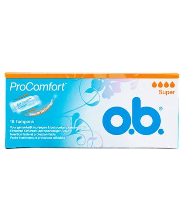 ob Original Tampons Super pack of 16