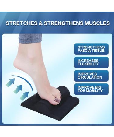 Buy Plantar Fasciitis Relief Foot Stretcher Pad - Achieve Pain Relief for Heel Spurs & Achilles Tendonitis - Black Regular Size - Buy Online on GoSupps.com