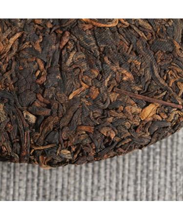 HQZM Yunnan Laobangzhang Golden Button Ancient Tree Puer Ripe Tea Cake 357g The Supreme Of Rich Tea Charm - Buy Online on GoSupps.com