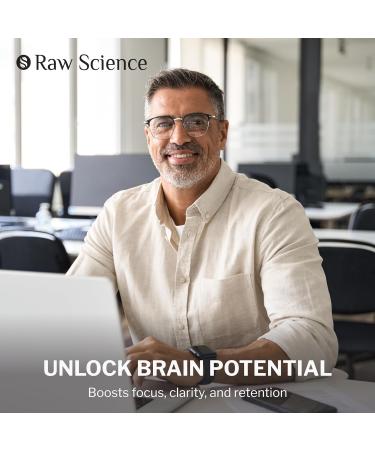 Raw Science Memory & Focus - Brain Health Supplement - 60 Capsules - Buy Online on GoSupps.com