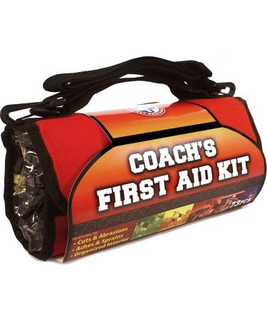 Be Smart Get Prepared 73-Piece Coachs and Team Sports First Aid Kit in Roll up Bag
