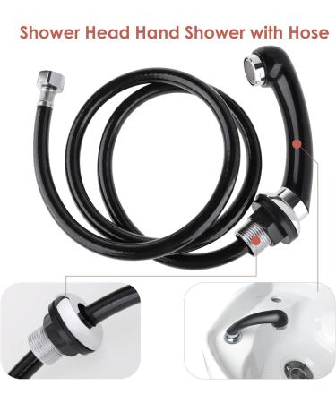 Efficient & Flexible Salon Shampoo Shower Head Sprayer Durable & Sleek Design Easy Installation with Home Spa Experience Compatible for Barber Shops & Hair Salons - Buy Online on GoSupps.com