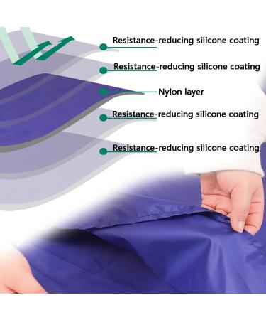 Multifunctional Sliding Towel Pipe for Easy Patient Transfer | Sliding Sheets & Tarpaulins for Bedridden Care 118x76 cm - Buy Online on GoSupps.com