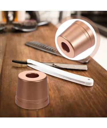 Frcolor Metal Razor Base - Elegant Bathroom Shaving Stand | Rose Gold Manual Razor Holder for Dry Storage - Buy Online on GoSupps.com