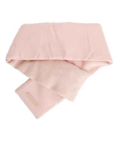 ZJchao heated scarf for women cotton comfortable covert button washable USB neck heating pillow winding cloth for women and men winter gifts pink