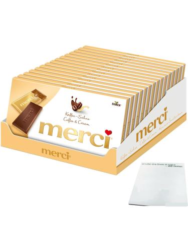 Merci Coffee Cream Board Chocolate VPE - 3.52 - Pack Of 15