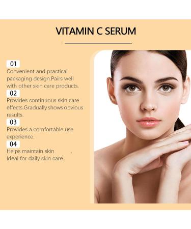  WRANBAO Vitamin C Radiance Face Serum - Reduces Dark Spots Diminishes Wrinkles and Fine Lines Anti-Aging Moisturizing Face Serum Firms and Brightens Unisex Care 30ml (3pcs) - Buy Online on GoSupps.com