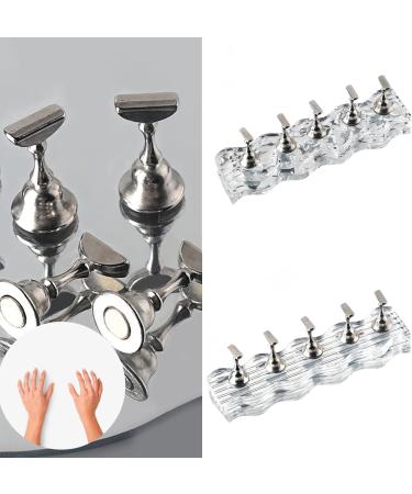 Nail Display Stand With Base Nail Practice Holder Nail Practice Stand Manicure Tool Acrylic Nail Tip Holder Acrylic Nail Tip Holder Nail Practice Holder Nail Display Stand little bear - Buy Online on GoSupps.com