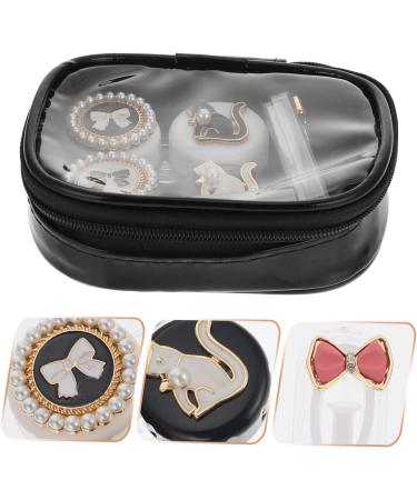 Partykindom Contact Lens Case & Glasses Holder Stand - Blood Pressure Cuff Lens Insert Remover Travel Organizer - Cute & Functional Storage Solution - Buy Online on GoSupps.com