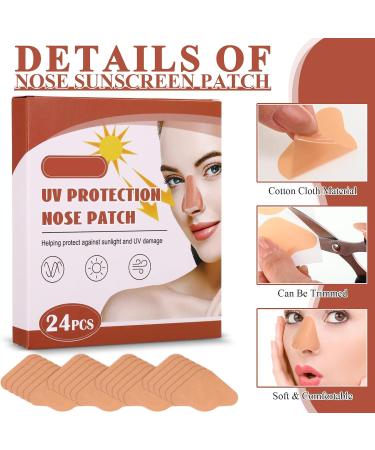 Demissle 120 Pcs Sun Protection Nose Patch - UV Stickers for Nose, Multifunctional Plasters for Men Women - 5 Boxes - Buy Online on GoSupps.com