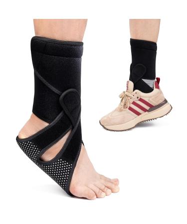StotSports AFO Foot Drop Brace - Comfortable & Lightweight Support for Walking | Ideal for Shoes Socks or Barefoot - Ankle Support & Plantar Fasciitis Relief (RIGHT - Buy Online on GoSupps.com