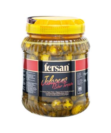 Idea GREEN JALAPENO FERSAN PEPERON Sliced SPICY JAR 1700g HOT