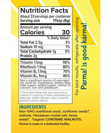 Parma! Vegan Parmesan Original - Gluten-Free Plant-Based Dairy-Free Cheese - 3 x 7oz Bottles - Buy Online on GoSupps.com