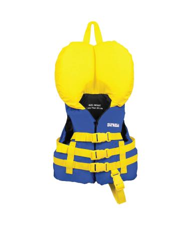 Airhead Infant's General Purpose Life Vest, Multiple Colors Available Blue Life Jacket