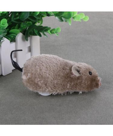 AVZYARDY Clockwork Mouse Toy Cat Plush Rat Mechanical Motion Interactive Toy(Grey) - Buy Online on GoSupps.com
