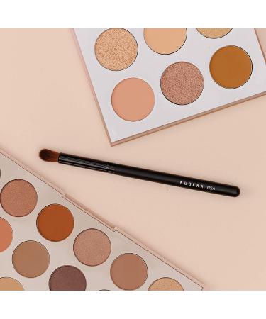 KUBERA Eye Definer Makeup Brush | Vegan & Cruelty-Free | Blending Shading & Highlighting Brush | 100% Synthetic Hair | Professional Eyeshadow Application - Buy Online on GoSupps.com