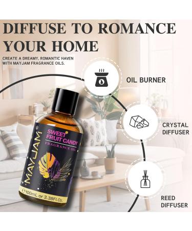 MAYJAM 100ML Sweet Fruit Candy and Cherry Fragrance Oils Essential Oils - Buy Online on GoSupps.com