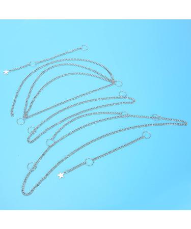 5PCS Hip Hop Punk Style Hair Braid Chain Rings | Hair Accessories for Women - Buy Online on GoSupps.com