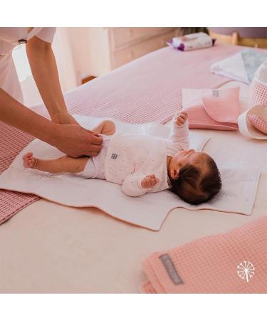 Mimuselina Wrap Pad - Portable Water & Dirt Repellent Diaper Changing Pad - Foldable Upholstered Design for Travel - Buy Online on GoSupps.com