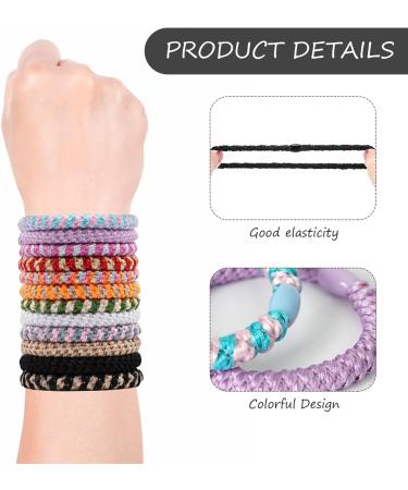 12 Women'S Hair Bands 10 Star Hair Pins Elastic Hair Bands Girls' Hair Bands Braided Hair Bands Ponytail Hair Bands - Buy Online on GoSupps.com